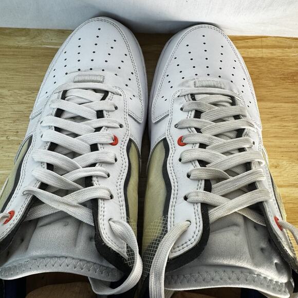 Nike Air Force 1 React Men’s Size 12, White Light Photo Blue Sneakers DH7615-101 - Picture 4 of 7